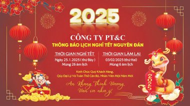 THÔNG BÁO LỊCH NGHỈ TẾT NGUYÊN ĐÁN 2025